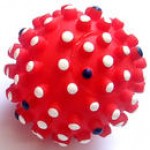 Spuoguotas kamuolys-bomba vidutinis 12 cm